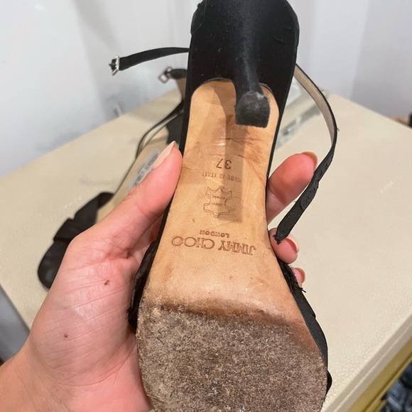 Black strap Jimmy Choo - Picture 3 of 3